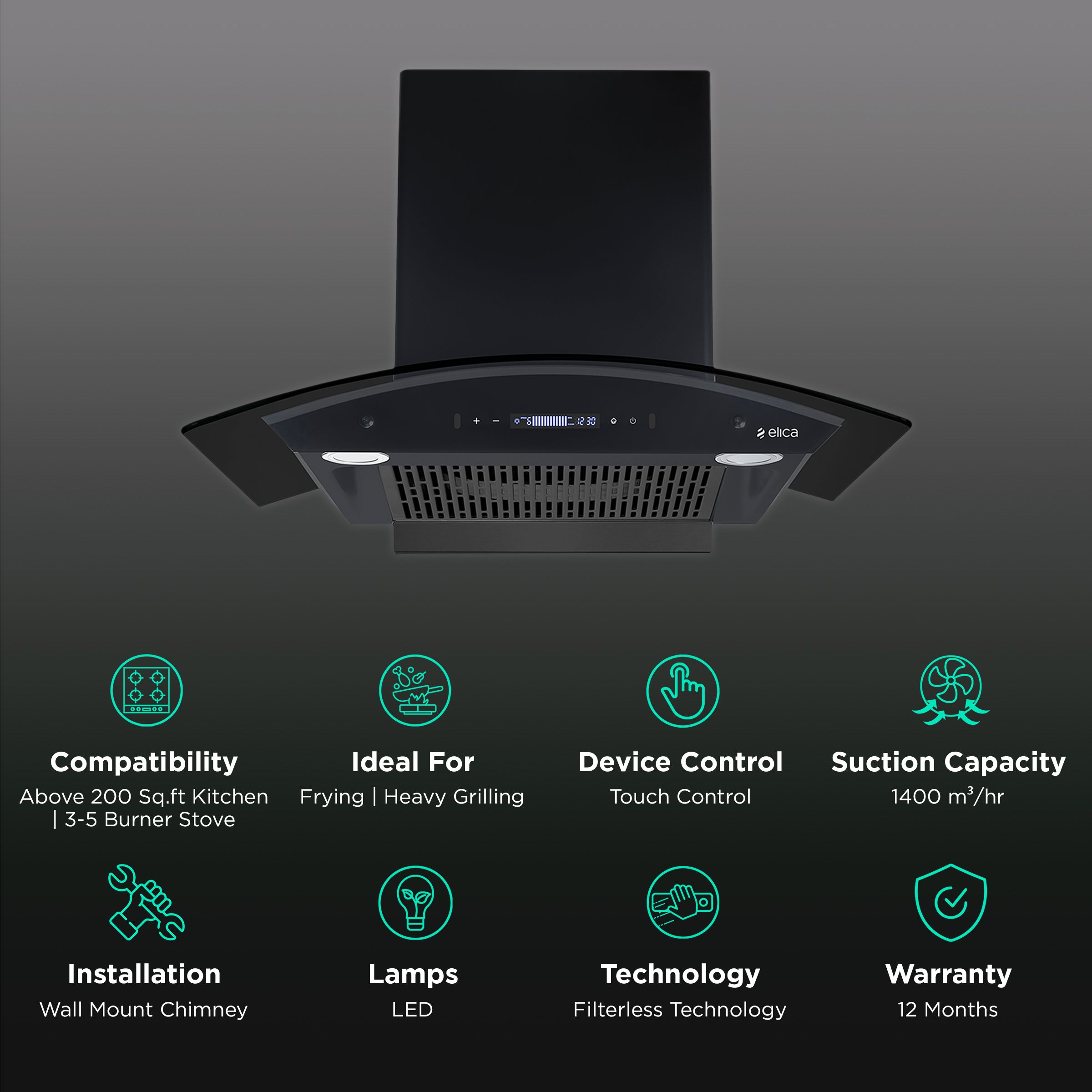 buy-elica-bldc-flcg-750-hac-ltw-ms-nero-75cm-1400m3-hr-ducted-wall